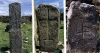 3 cross inscribed pillars
